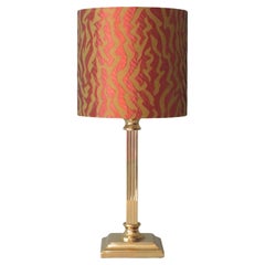 Large Column Table Lamp in Hollywood Regency Style by Herda Netherlands, 1970s