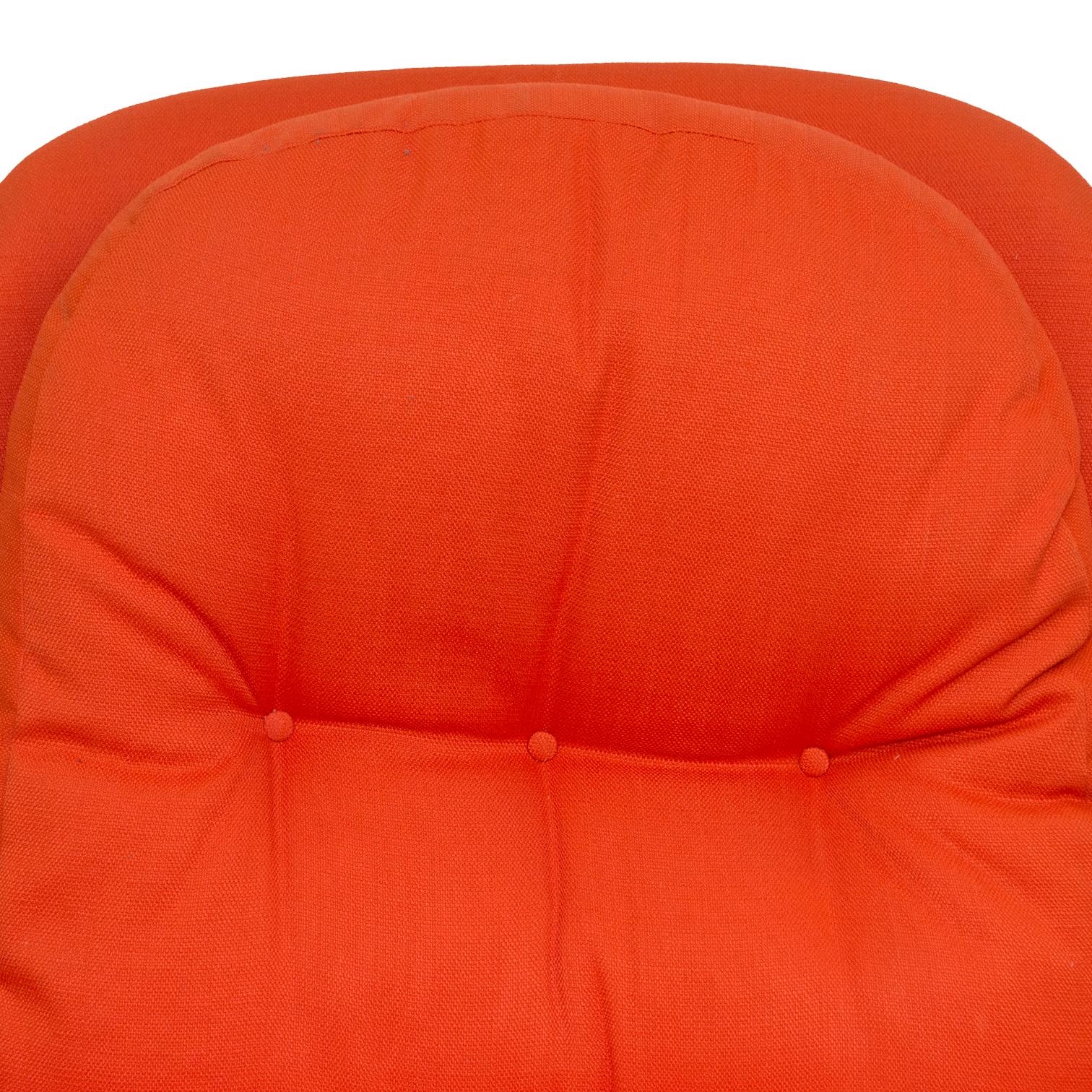 Spun Large Comfortable Milo Baughman Swivel Tilt Lounge Chair for Thayer Coggin