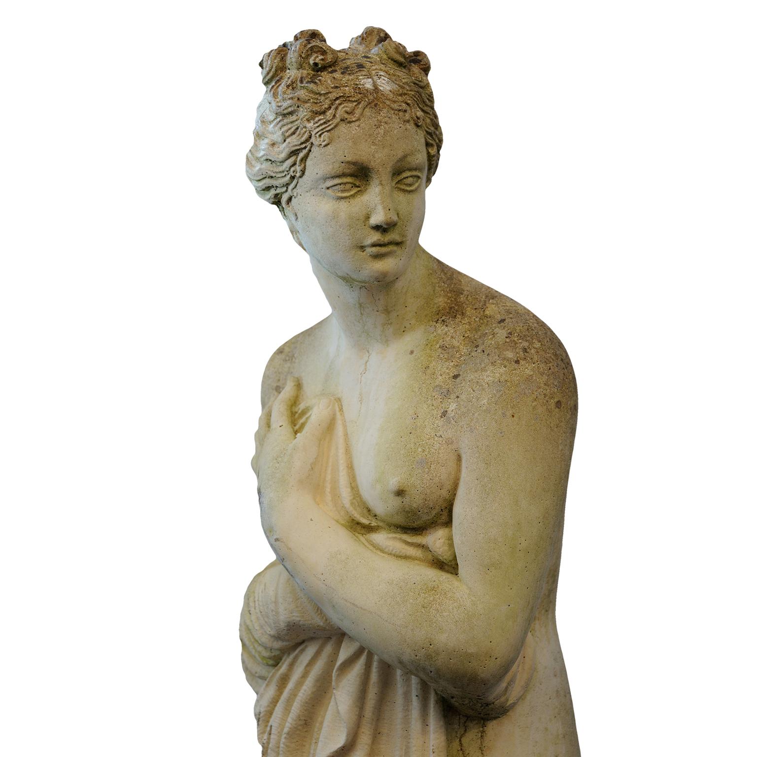 English Large Composition Neoclassical Figure of Venus For Sale