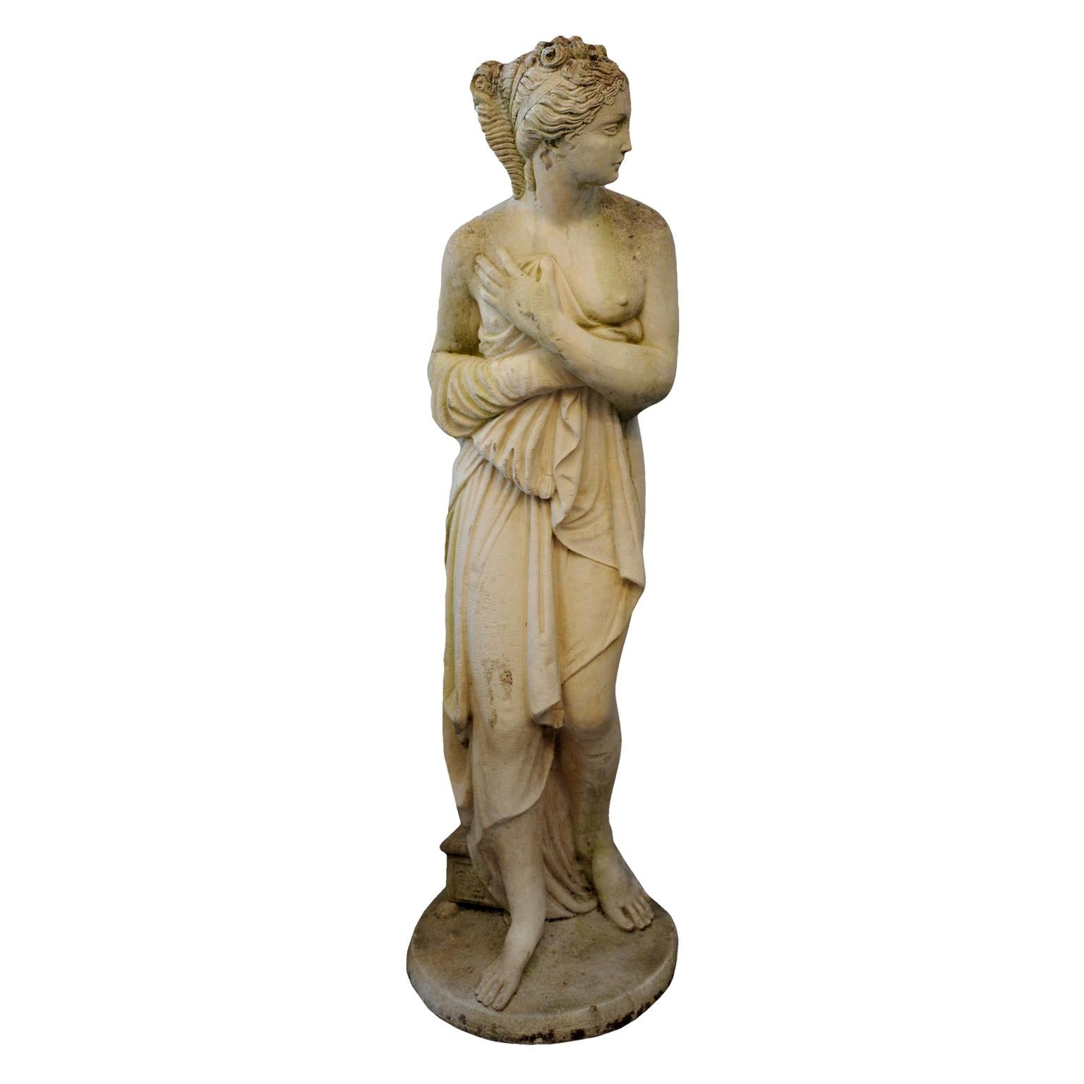 Large Composition Neoclassical Figure of Venus For Sale