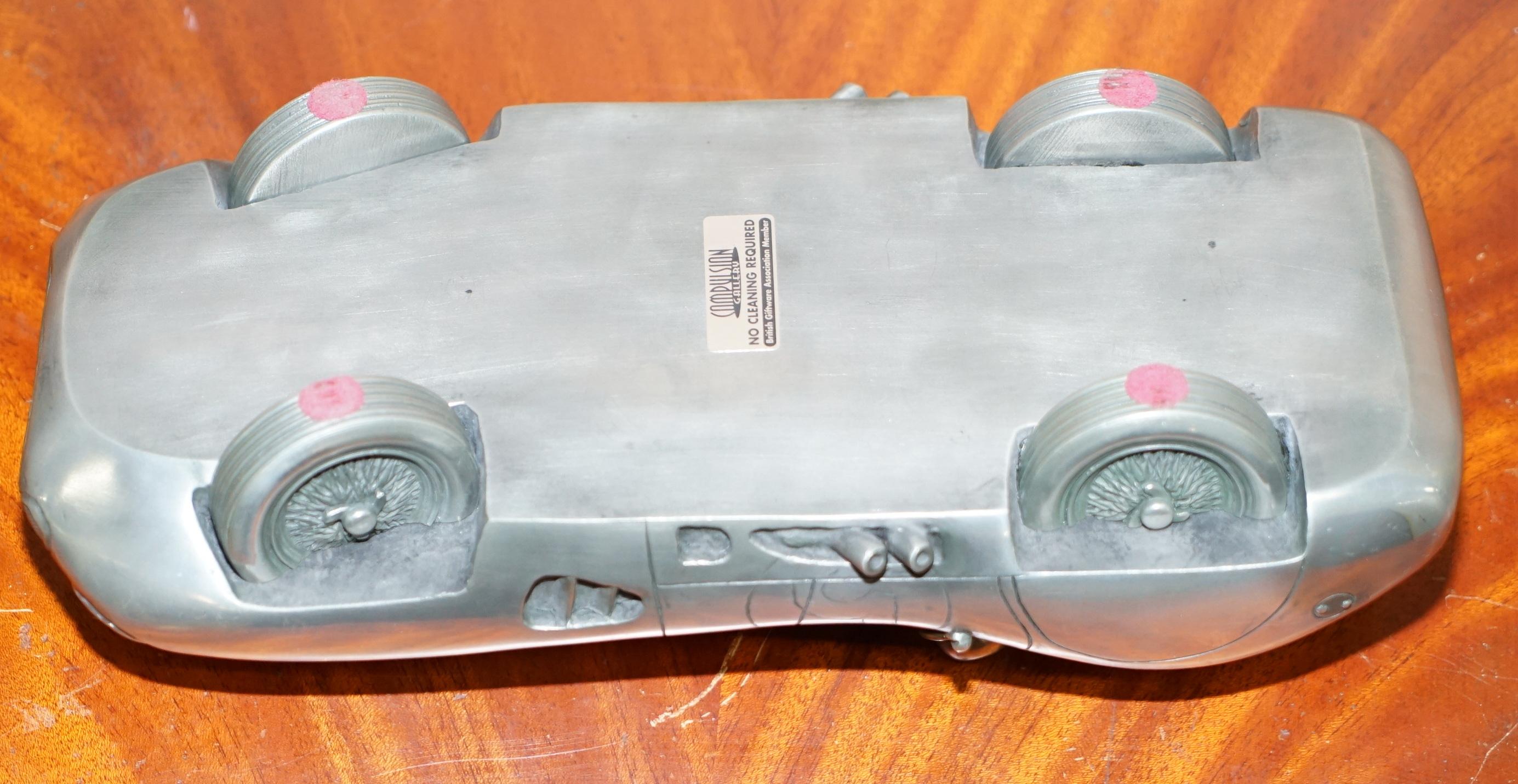 Large Compulsion Gallery Pewter Aston Martin DBR1 1957-1959 Racing Car Le Mans 3