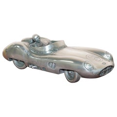 Vintage Large Compulsion Gallery Pewter Aston Martin DBR1 1957-1959 Racing Car Le Mans