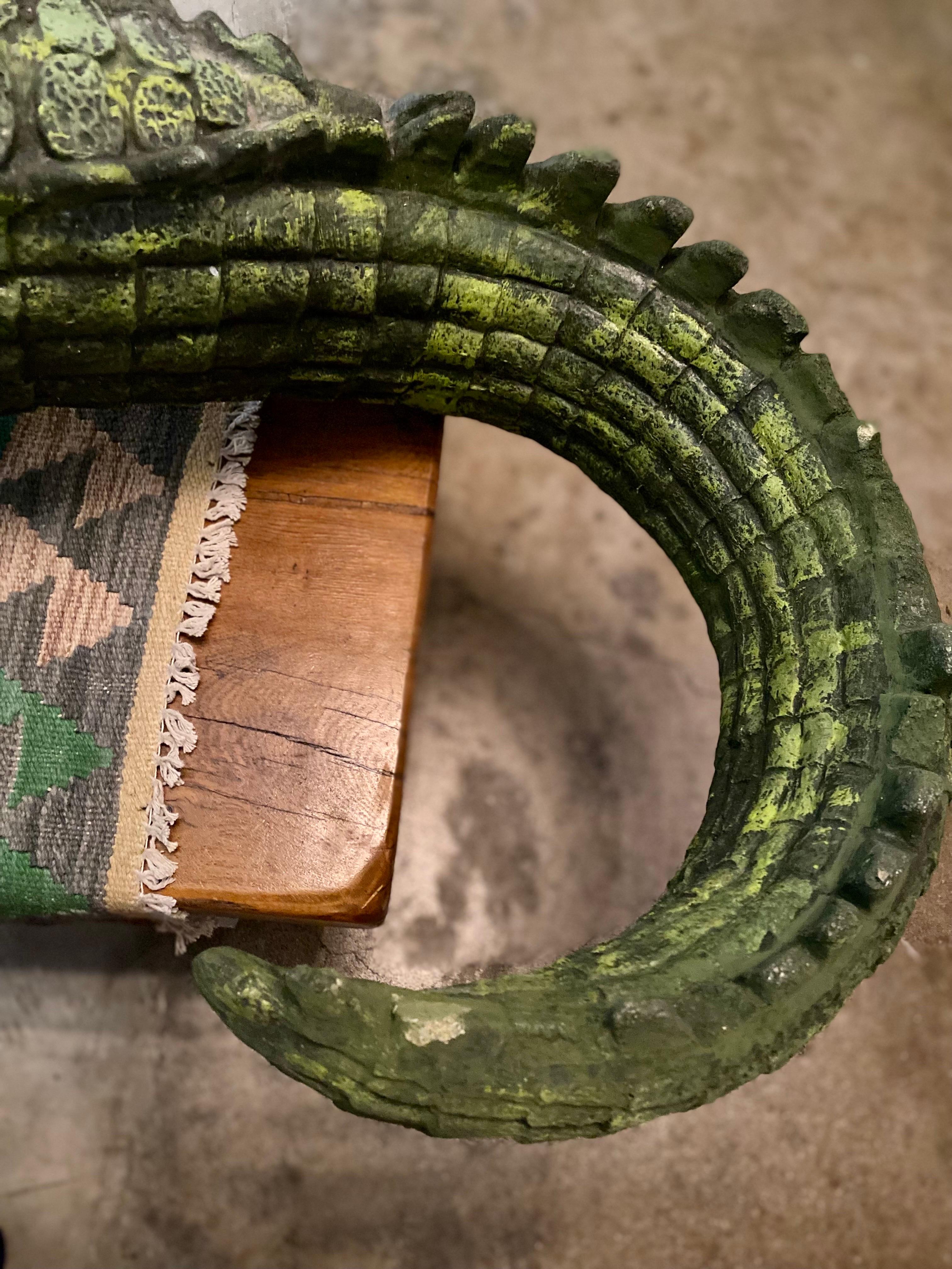 garden alligator