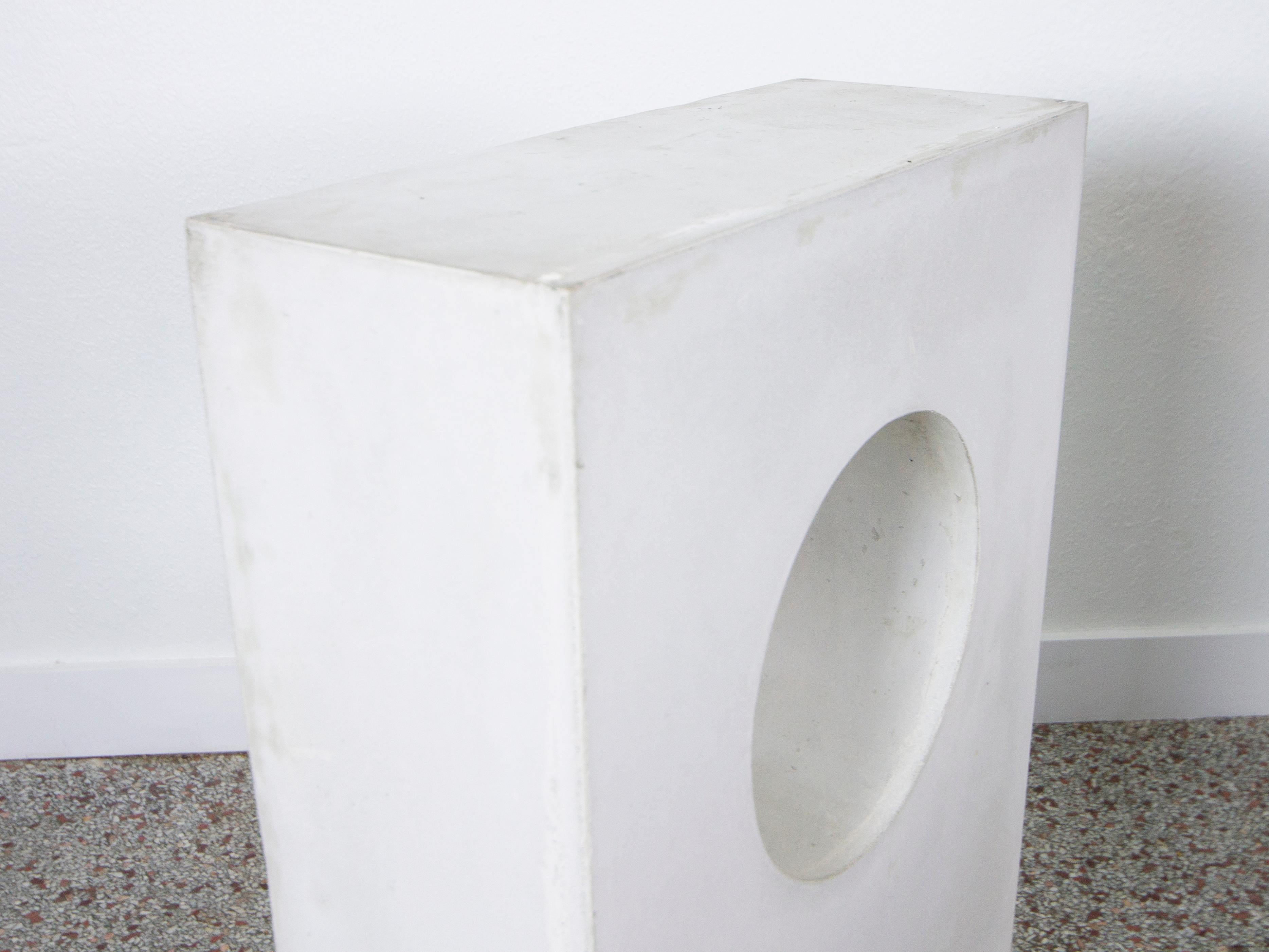 Large Concrete Architectural Forms, a Pair 7