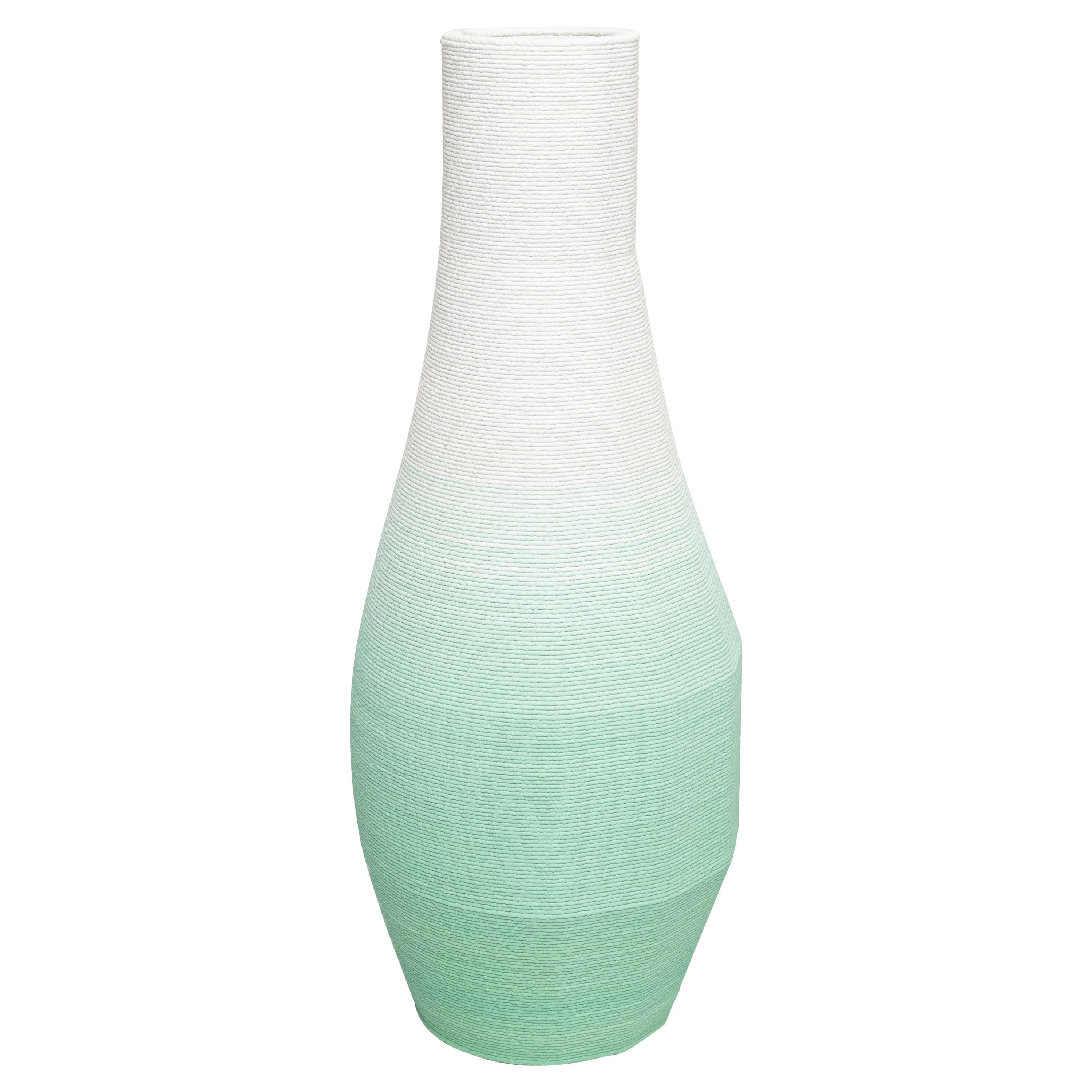 Large Concrete Gradient Vase by Philipp Aduatz For Sale