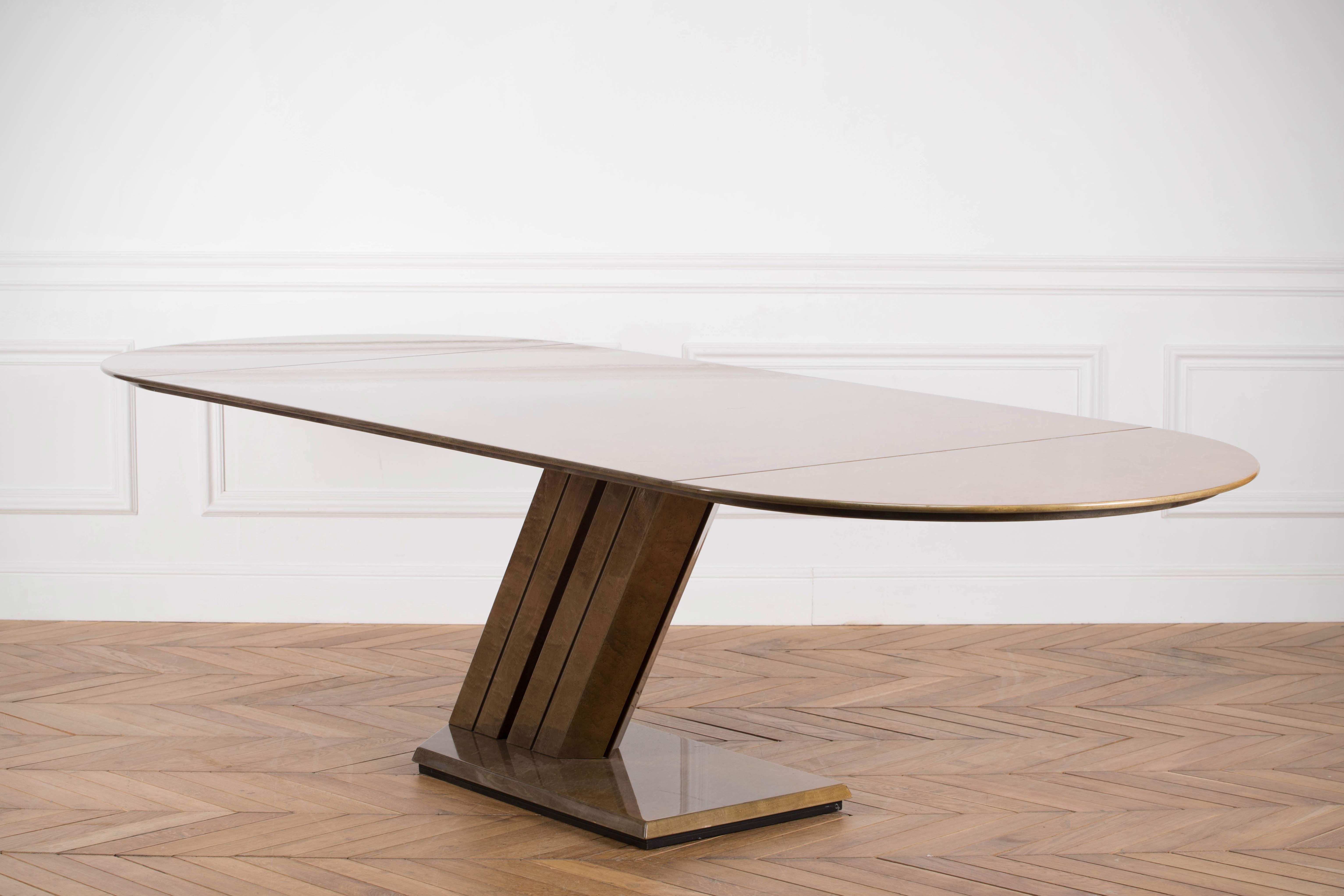 Large Conference Table by Giovanni Offredi for Saporiti, 1970s 7