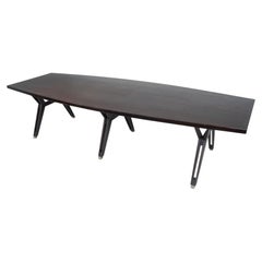 Large Conference Table Tolomeo by Ennio Fazioli for MIM, 1960s