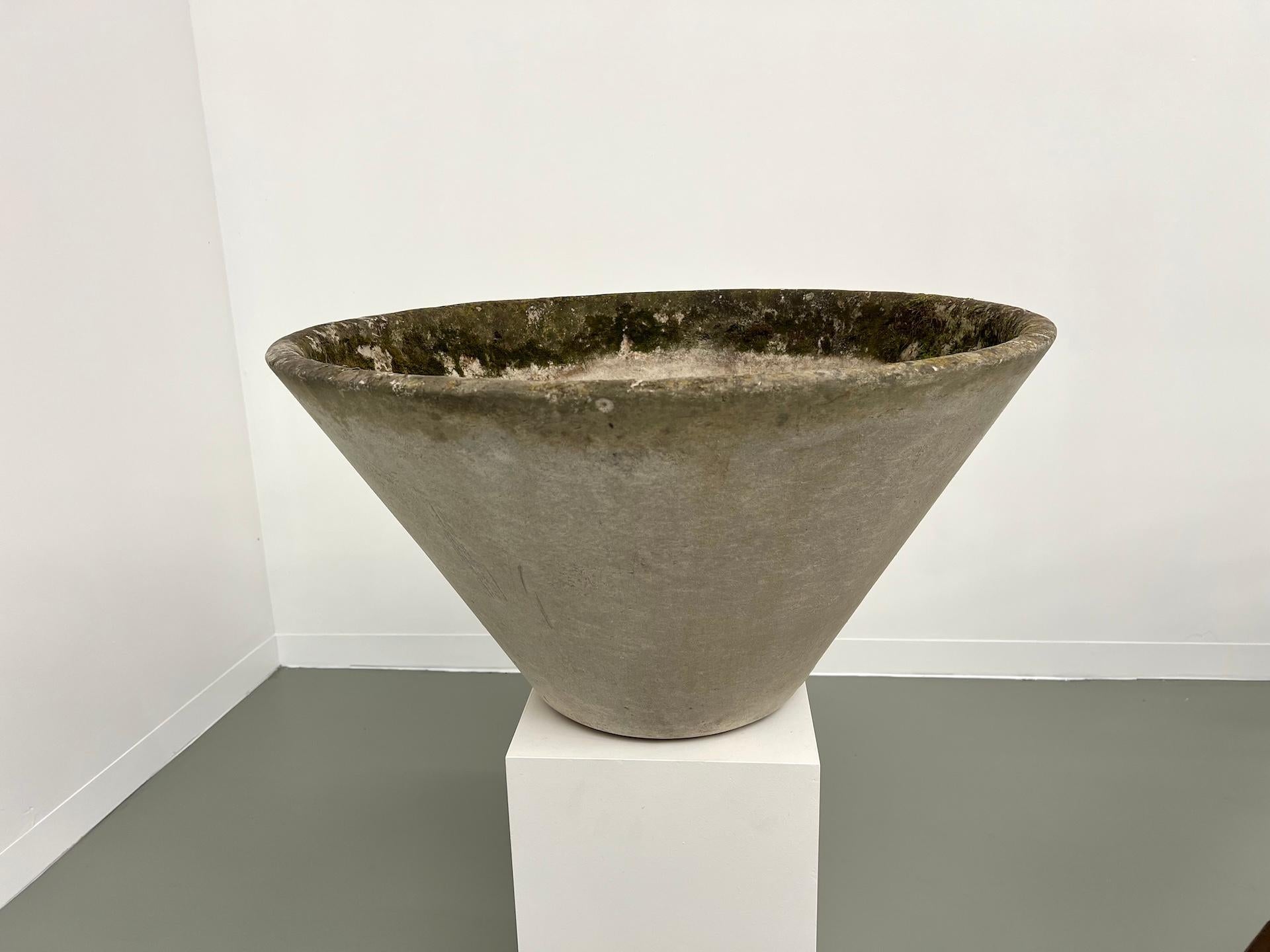 Grande jardinière conique Willy Guhl, France, années 1950 en vente 3
