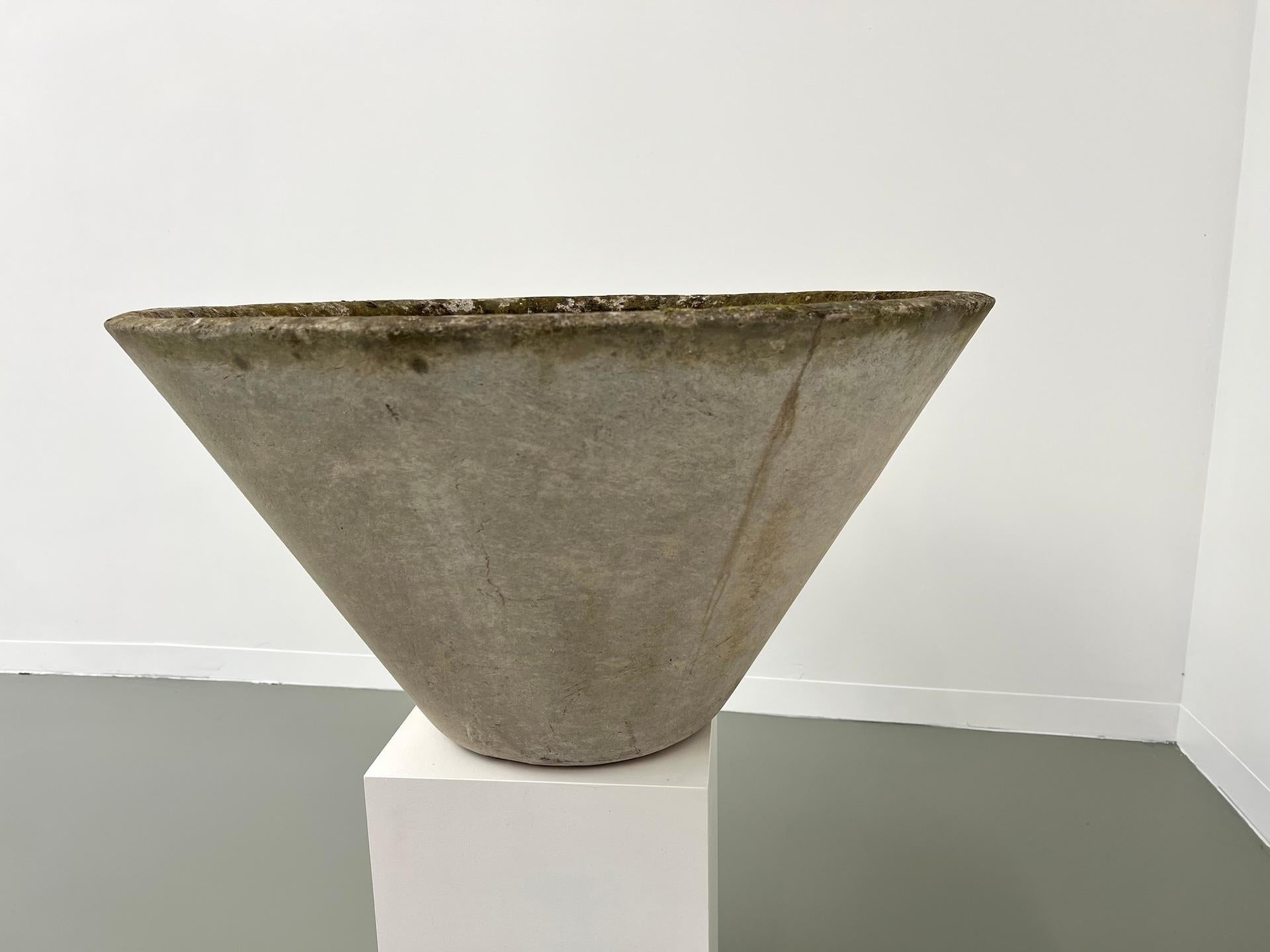 Grande jardinière conique Willy Guhl, France, années 1950 en vente 4
