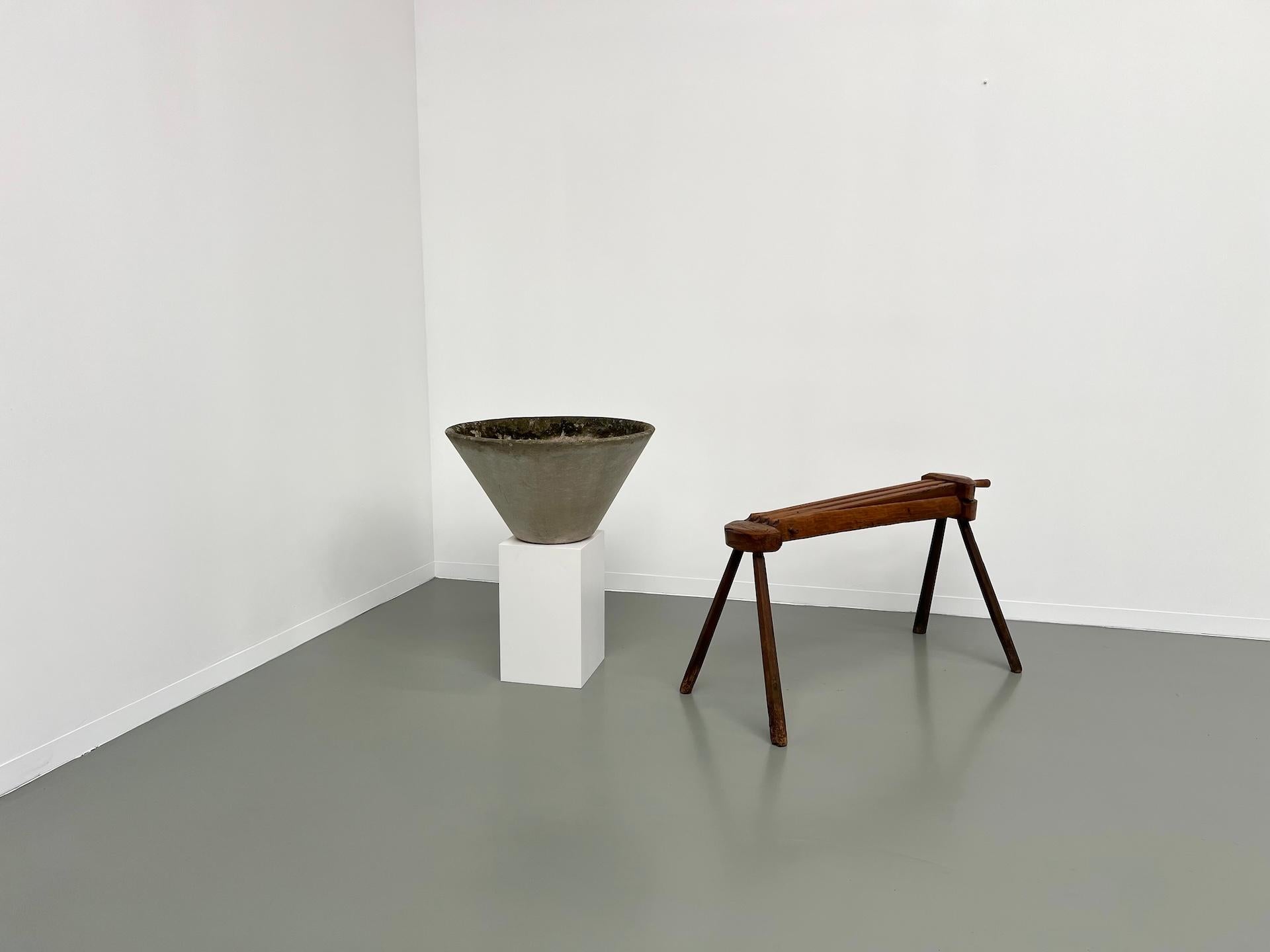 Grande jardinière conique Willy Guhl, France, années 1950 en vente 10