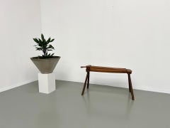 Large conical planter Willy Guhl, France 1950's