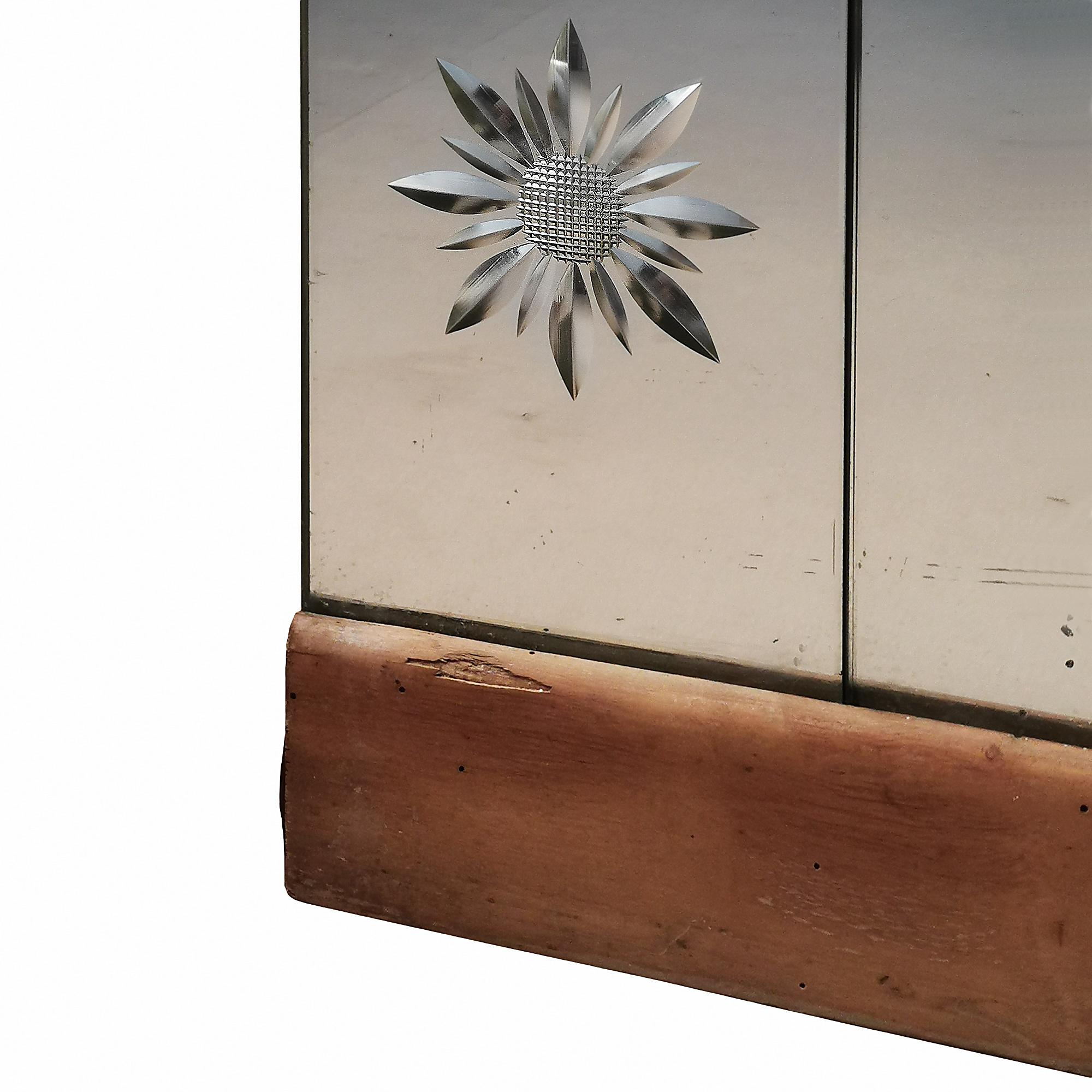 Mid-20th Century Large Mid-Century Modern Console Mirror By Pier Luigi Colli - Italy For Sale