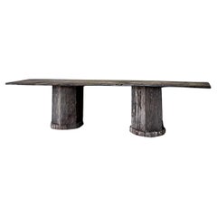 Tavolino grande in legno di recupero
