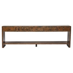 Large Art Deco Console Table