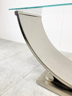 Großer Konsolentisch von Belgochrom, 1970er-Jahre