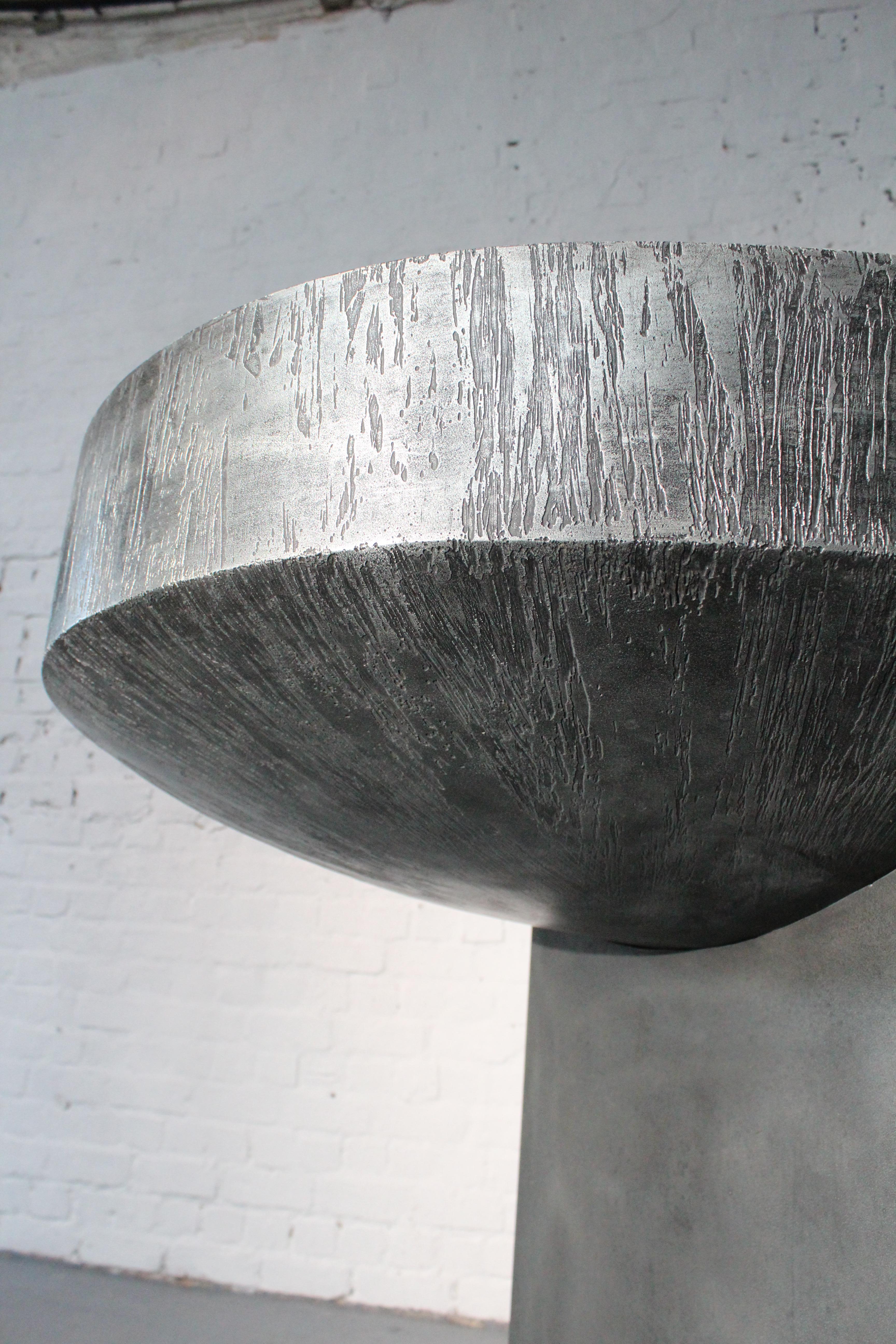 Brutalist Large console table by Roger Bonduel For Sale