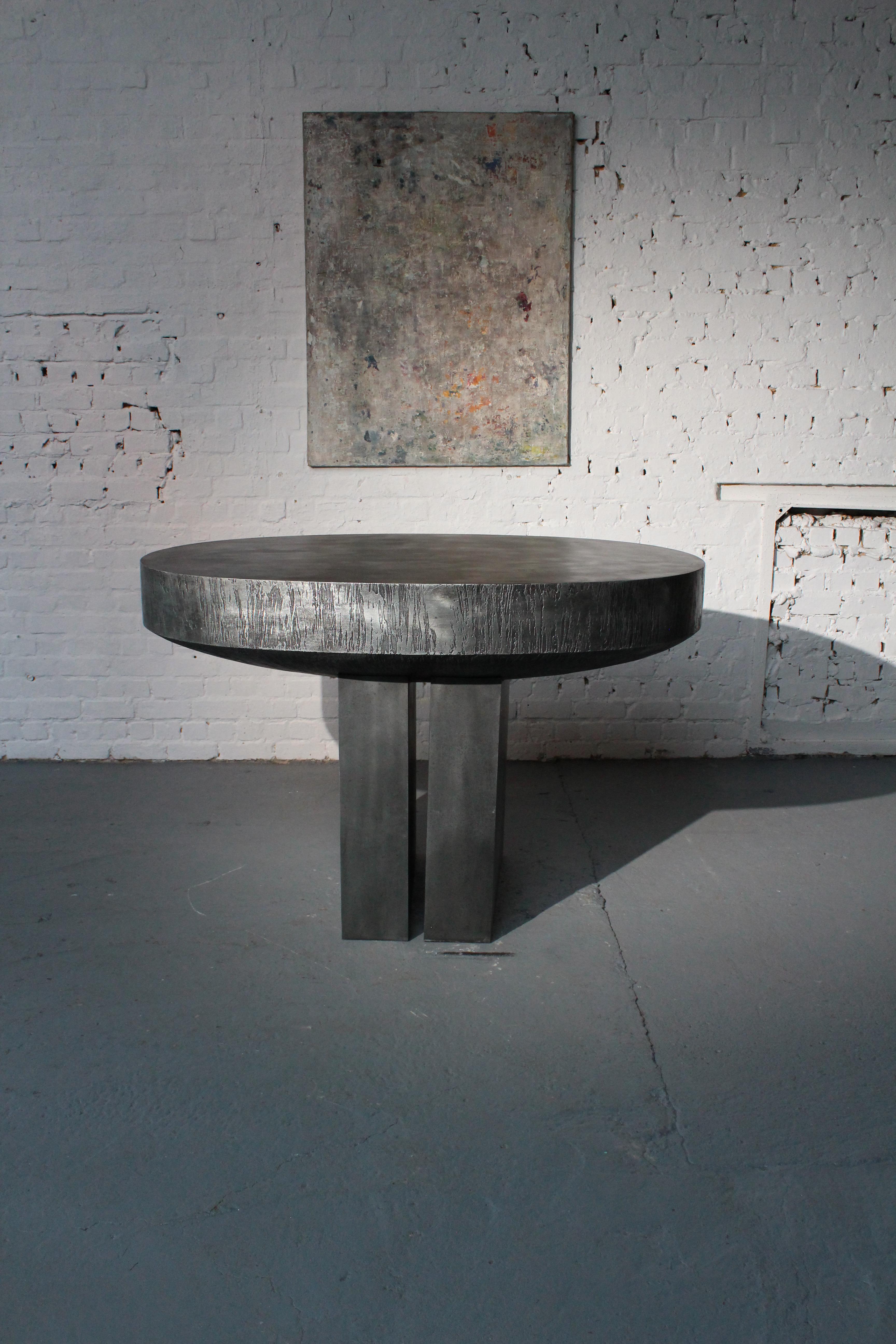 Large console table by Roger Bonduel In Good Condition For Sale In Haaltert, BE