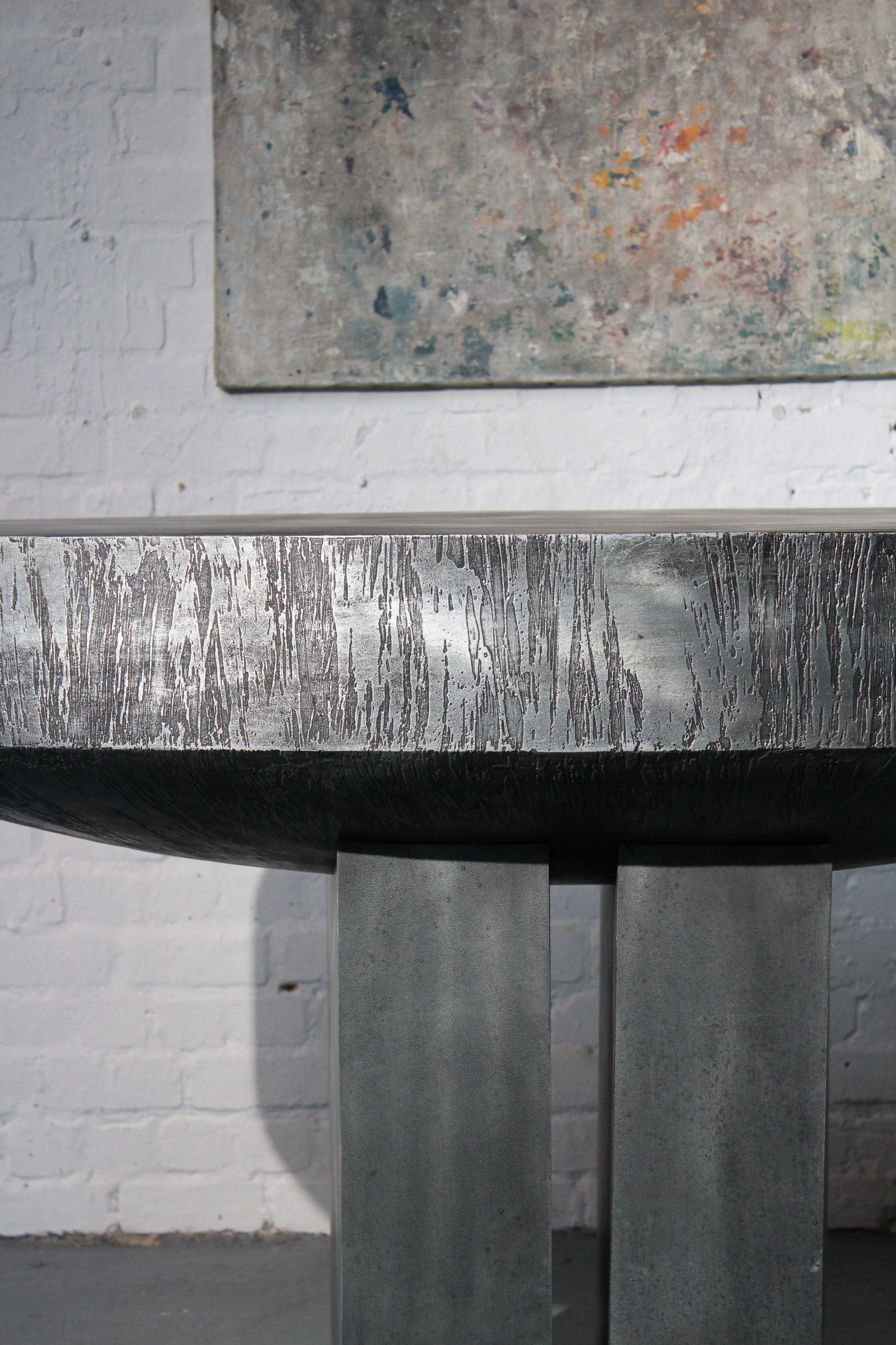 Mid-20th Century Large console table by Roger Bonduel For Sale