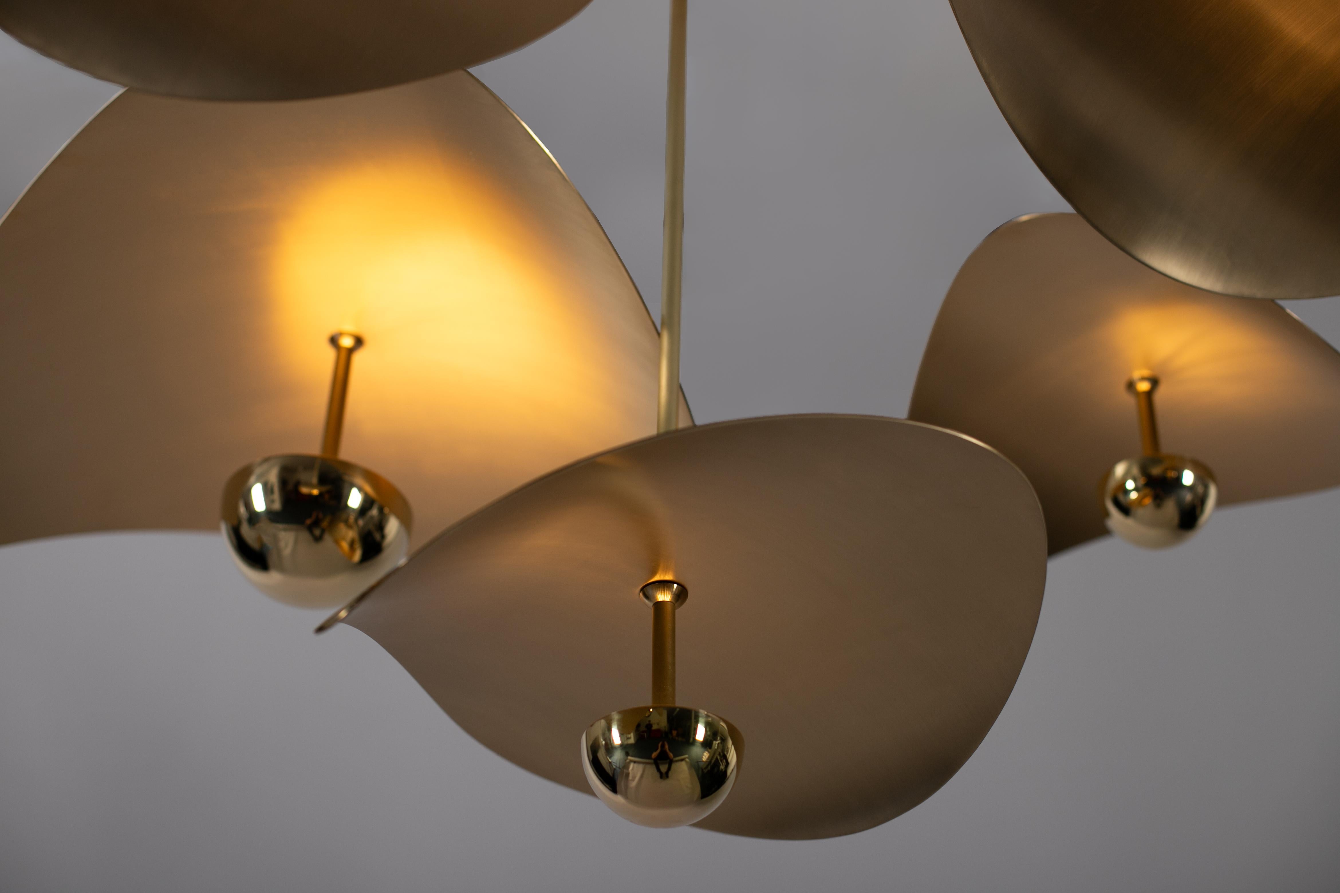 The Bonnie range is designed around the stylized form of a Saffron flower, known around the world for its valuable beauty, fragrance and essence.

Each organic flower-like form is shaped, moulded, stamped and finished by hand from solid brass. They