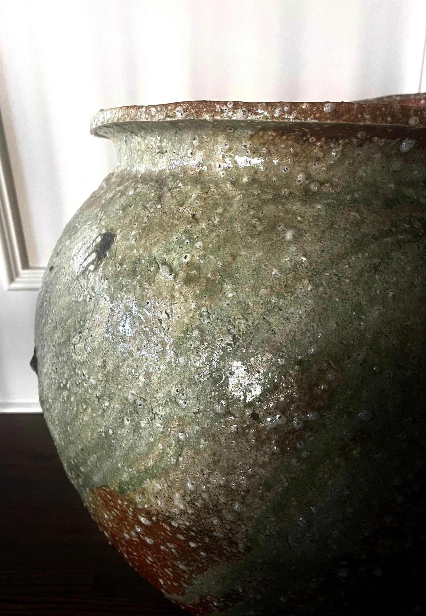 Large Contemporary Ceramic Tsubo Jar by Kai Tsujimura For Sale 4