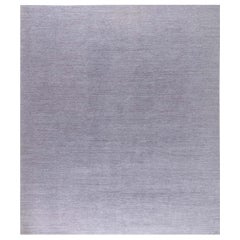 Large Contemporary Dove-Grey Area Rug by Doris Leslie Blau