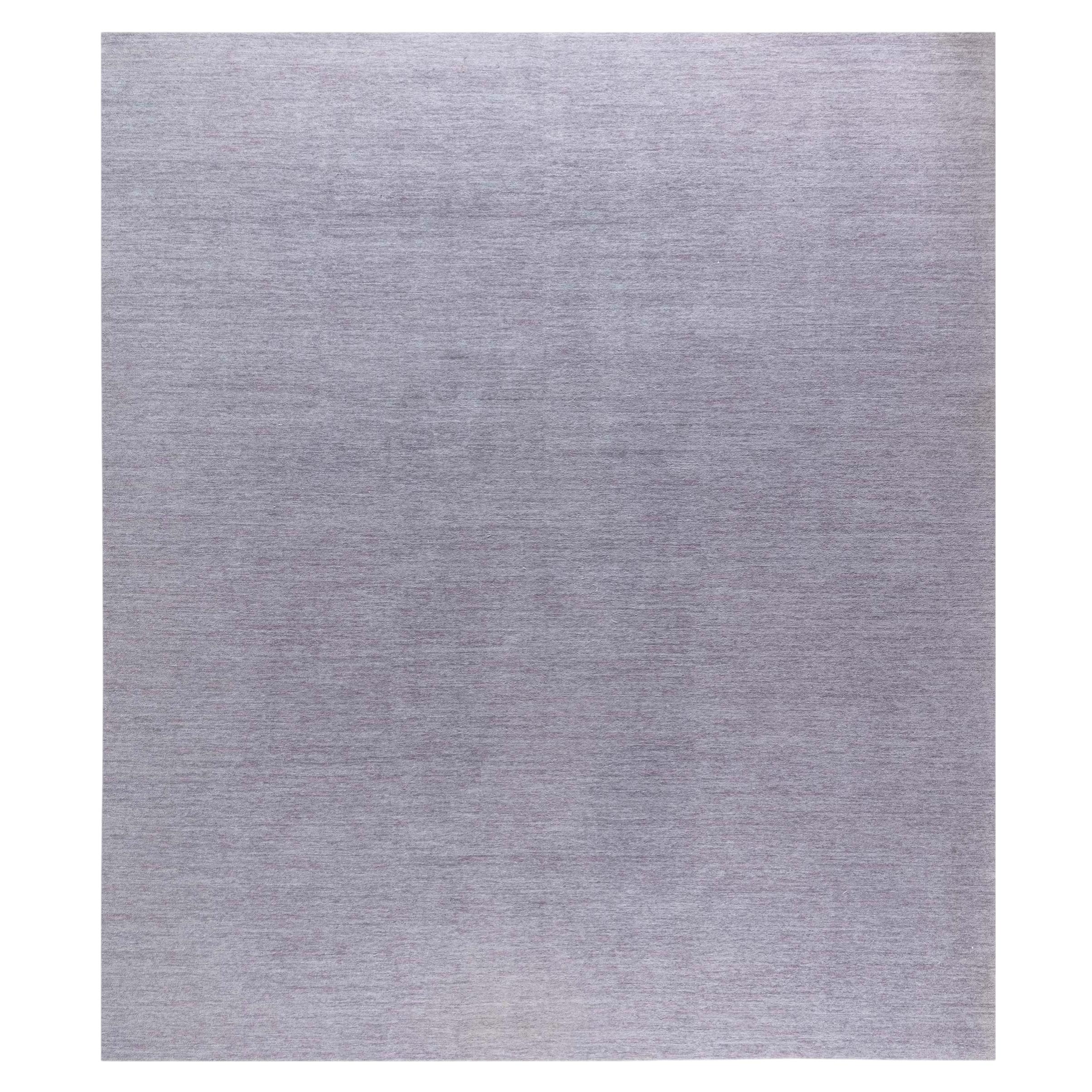 Large Contemporary Dove-Grey Area Rug by Doris Leslie Blau
