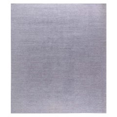 Large Contemporary Dove-Grey Area Rug by Doris Leslie Blau