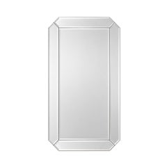 Espejo de pared grande y contemporáneo que ocupa toda la pared, modelo «Masonry» de Oitoproducts