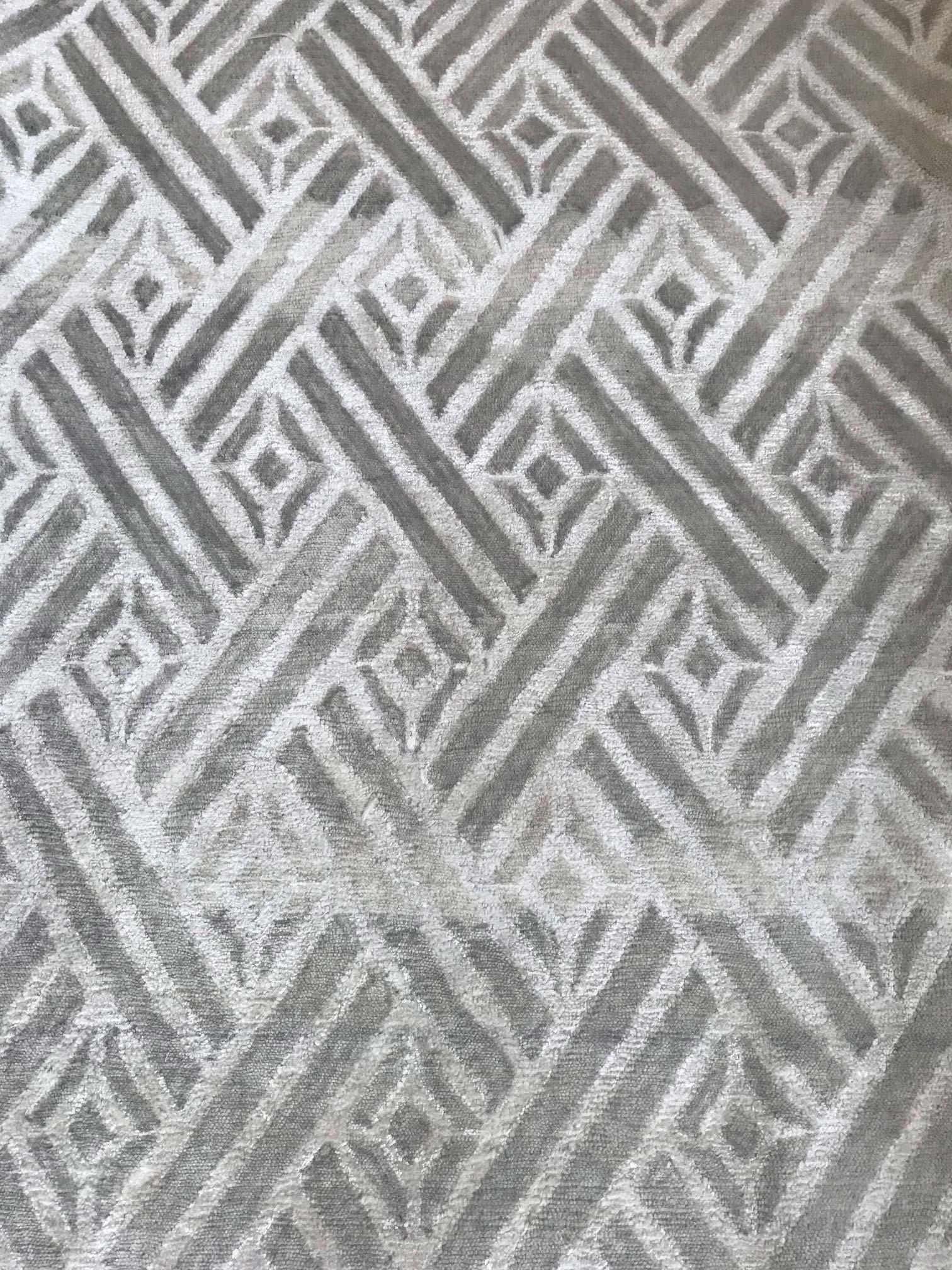 Moderner geometrischer teppich von Doris Leslie Blau
Größe: 16'10