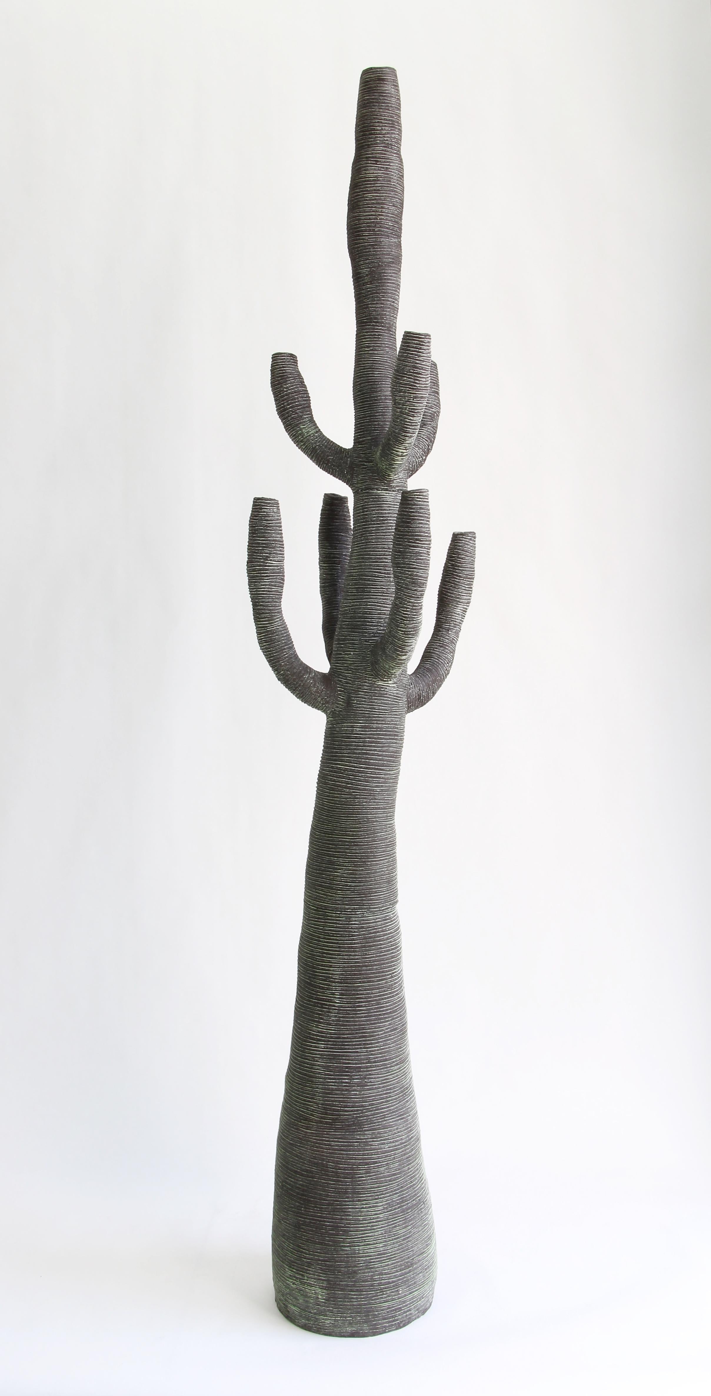 cactus clay sculpture