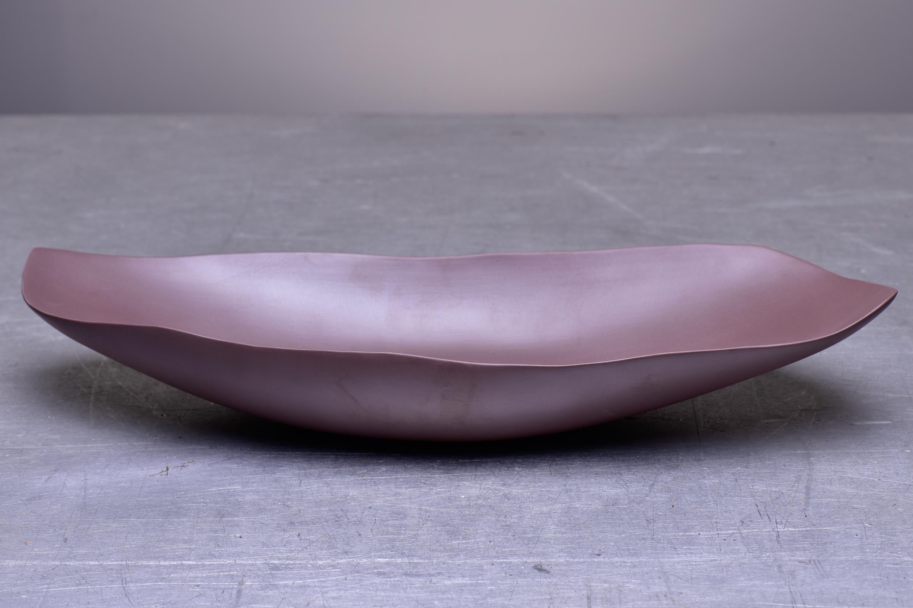 Ceramic Large Contemporary Italian Studio Pottery Centerpiece Bowl
