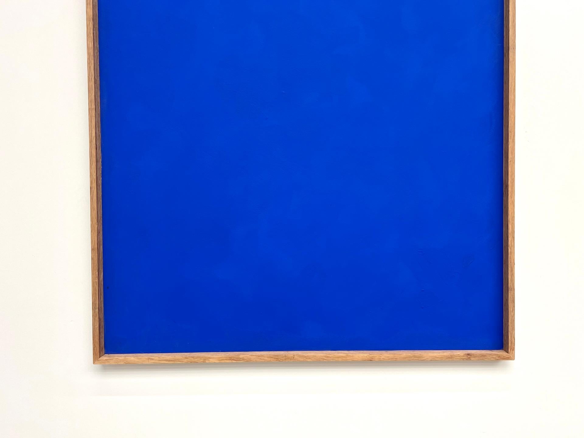 XXI secolo e contemporaneo Grande quadro contemporaneo A. Klein blu in vendita