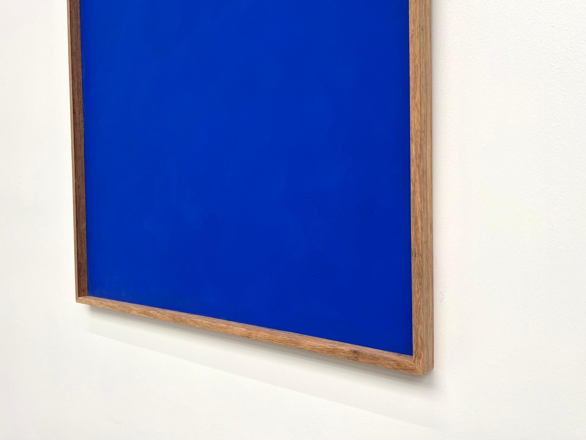 Grande quadro contemporaneo A. Klein blu in vendita 1