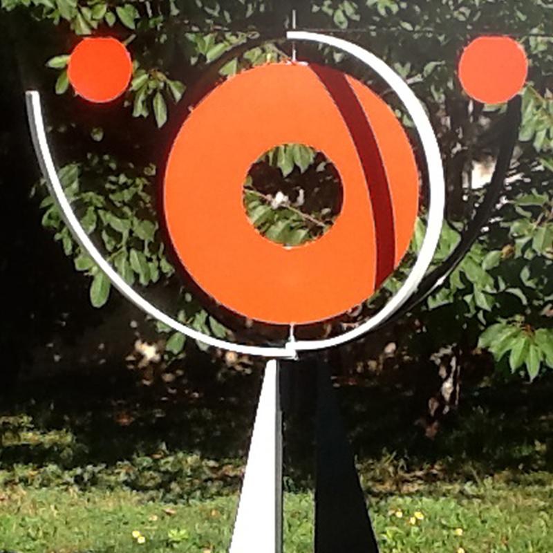 Mid-Century Modern Large Contemporary Modern Sculpture Mobile