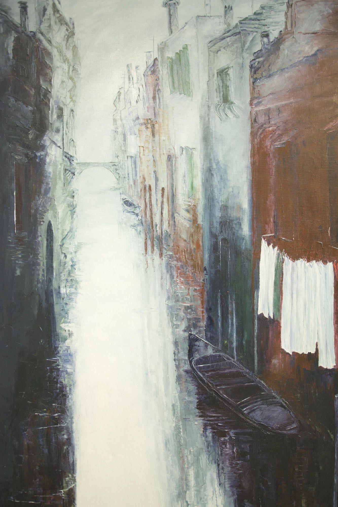Large Contemporary Painting of Venice by Kay Lake 2