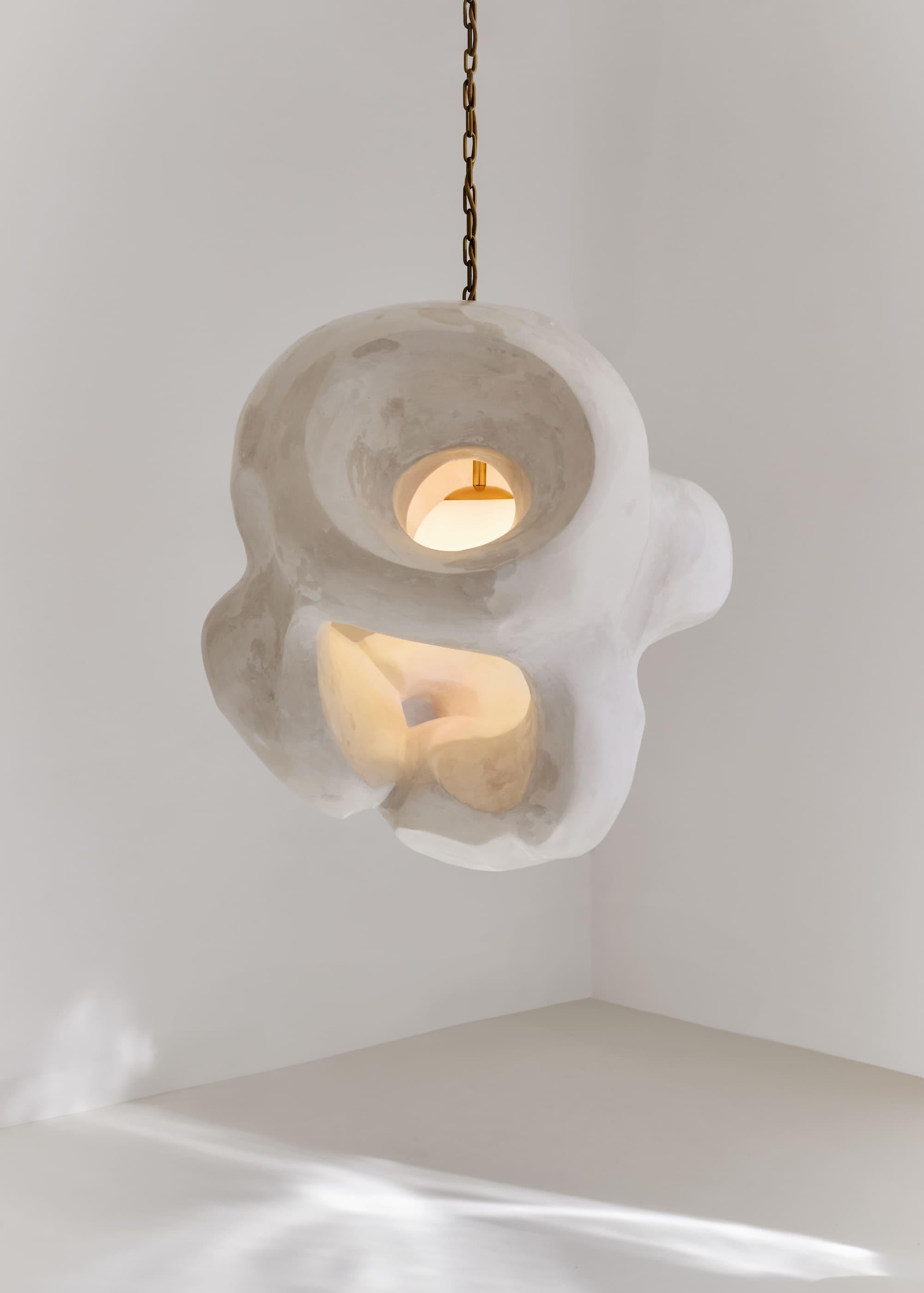 Large Contemporary Pendant Light, Sculptural Collectible Design 