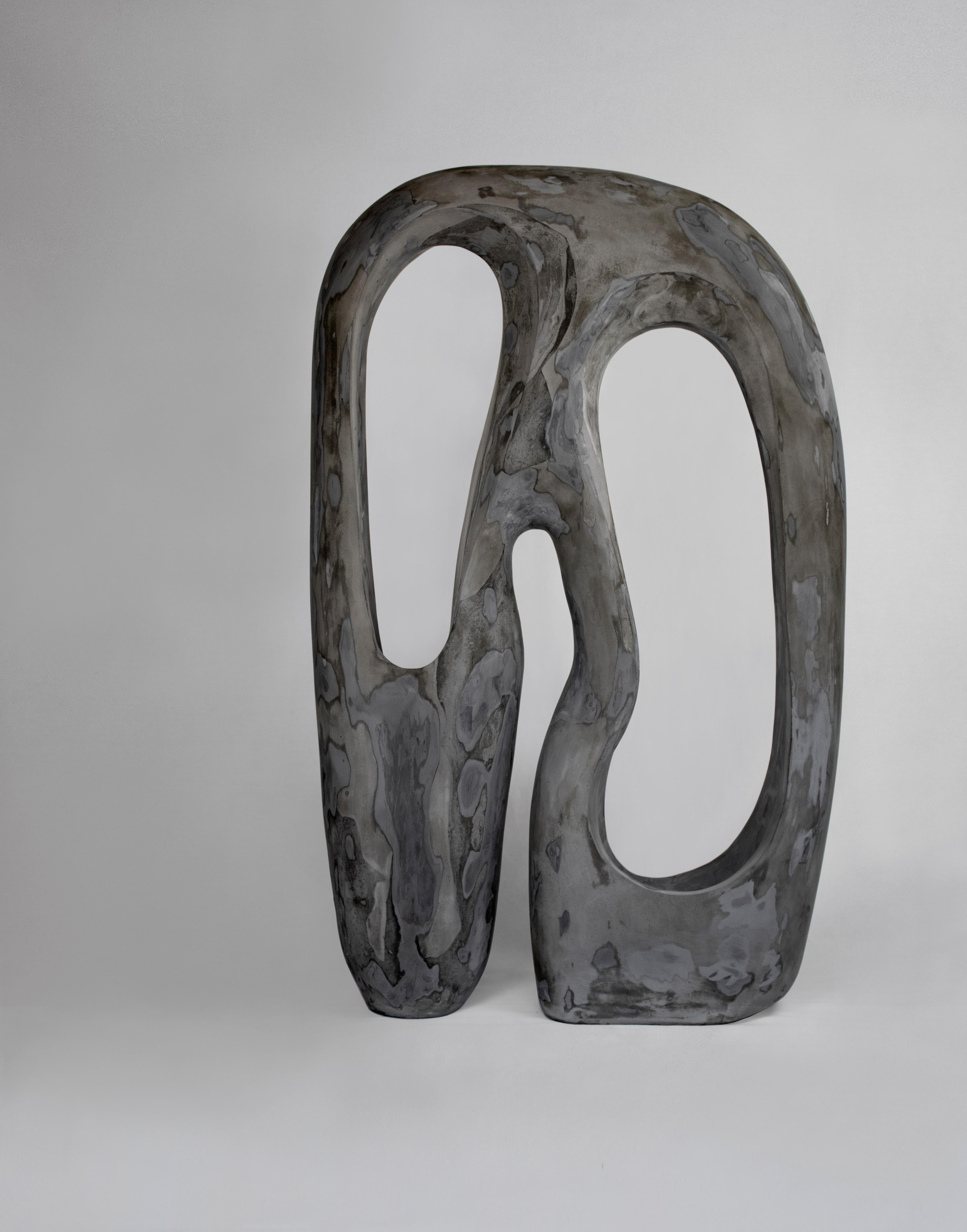 Grande lampada da terra scultorea contemporanea, design organico da collezione di AOAO In condizioni Nuovo in vendita a AMSTERDAM, NL