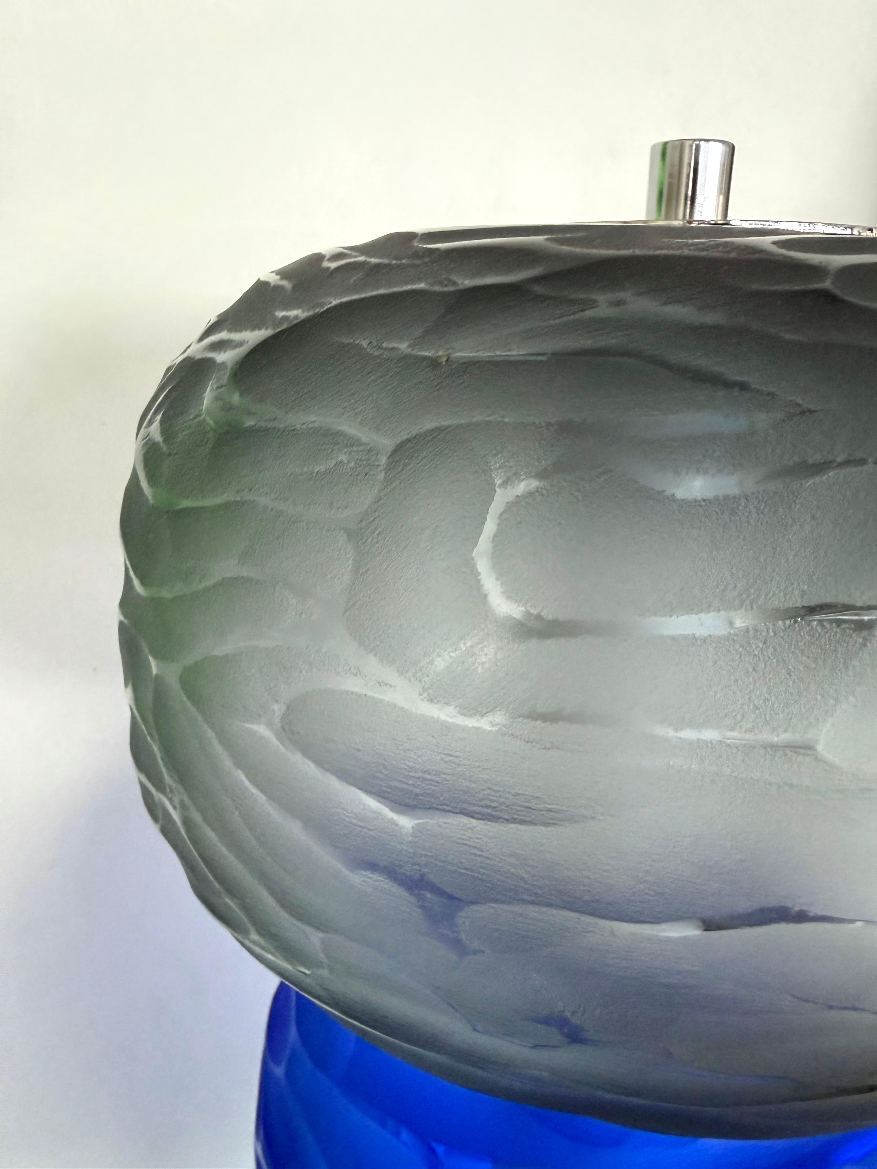 Gran Lámpara de Pie Contemporánea Totem de Cristal de Murano de Studio AD, Italia en venta 5