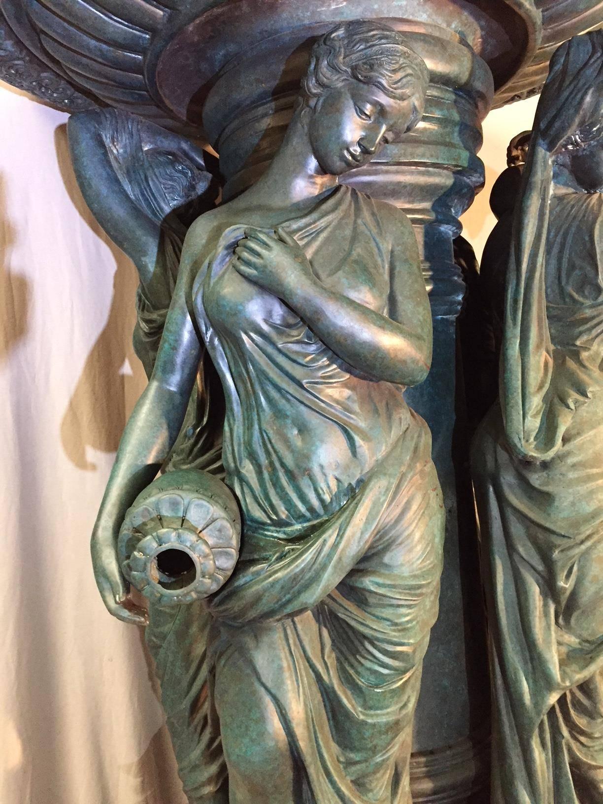 large bronze fountain manufacturer