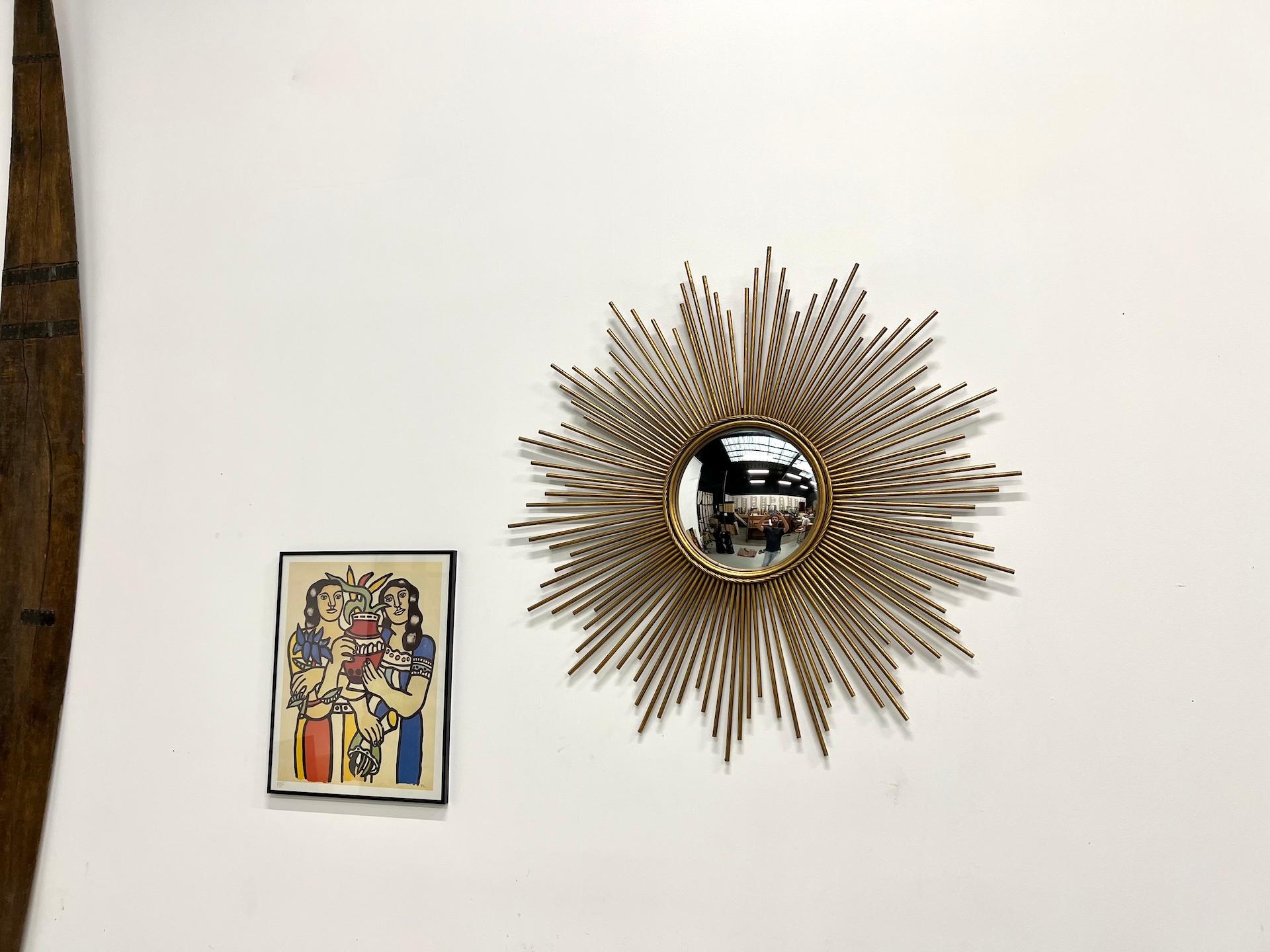 Grand miroir convexe 