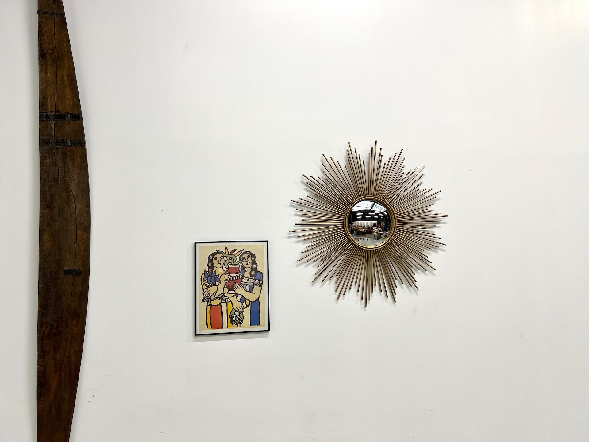 Grand miroir convexe 
