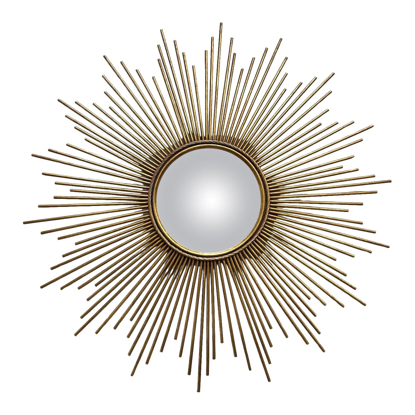 Grand miroir convexe " œil de sorcière " DLG Chaty Vallauris en vente