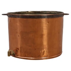 Large Copper Brew Kettle or chimney pot, France ca. 1820