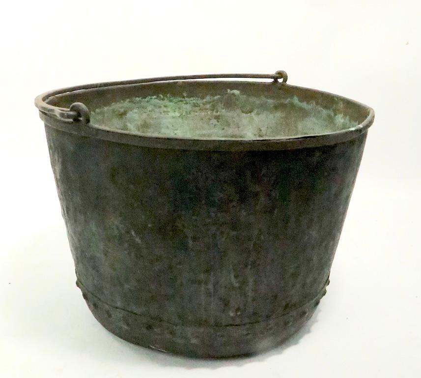 Large Copper Bucket 4