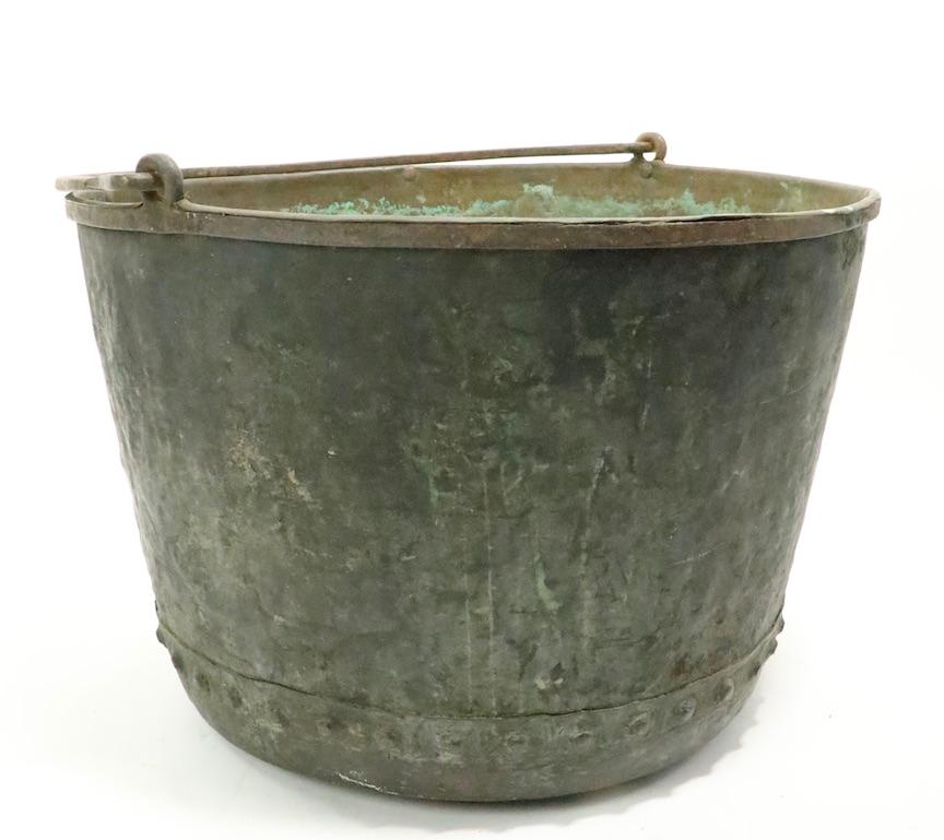 Large Copper Bucket 5