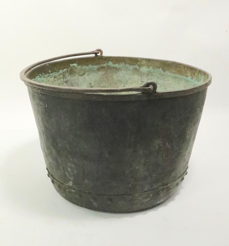 Large Copper Bucket 9