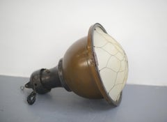 Large Copper Church Light, circa 1910