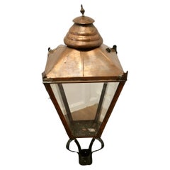 Large Copper Lantern  