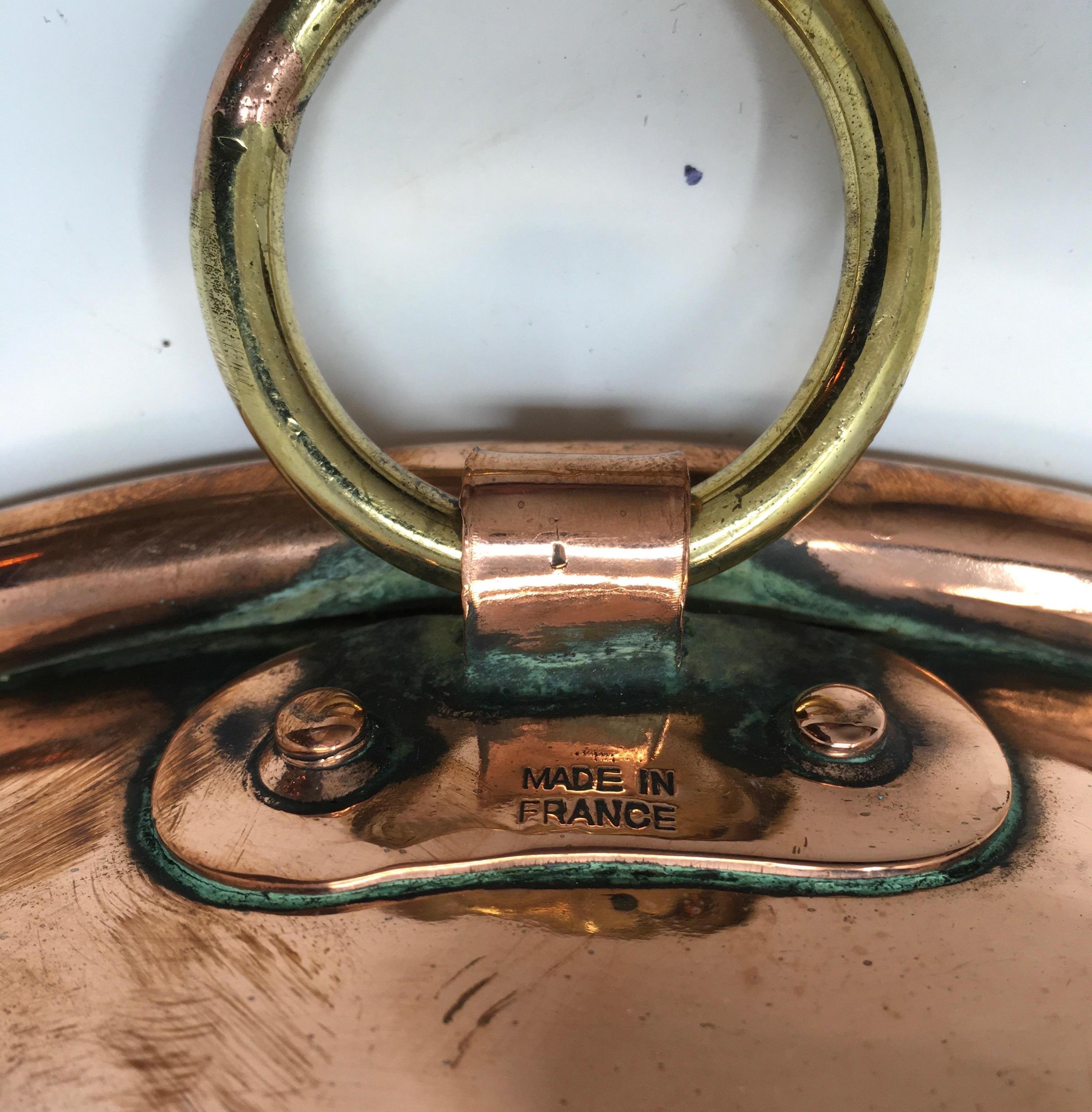 Large Copper Mixing Bowl 1