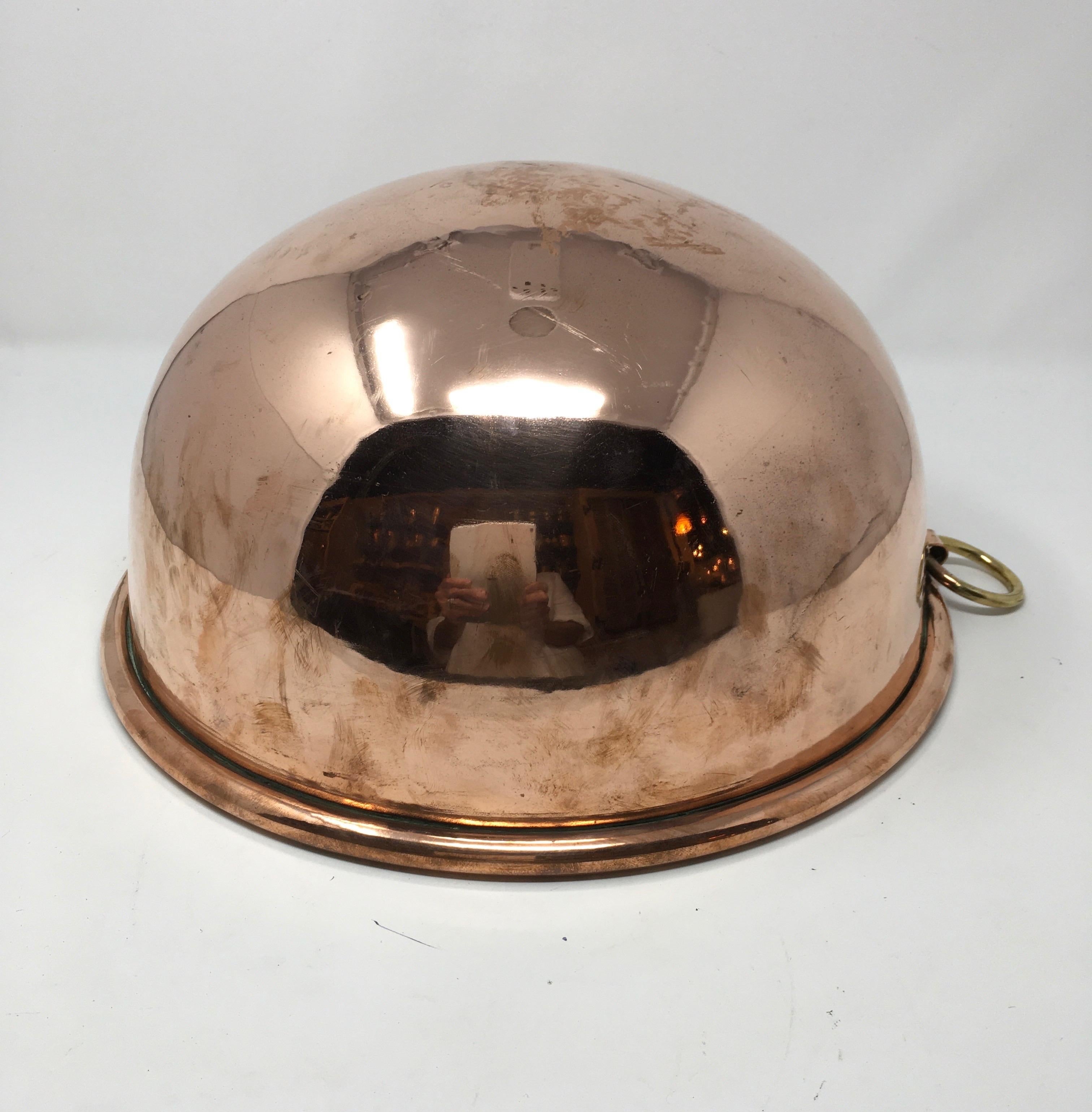 Other Large Copper Mixing Bowl
